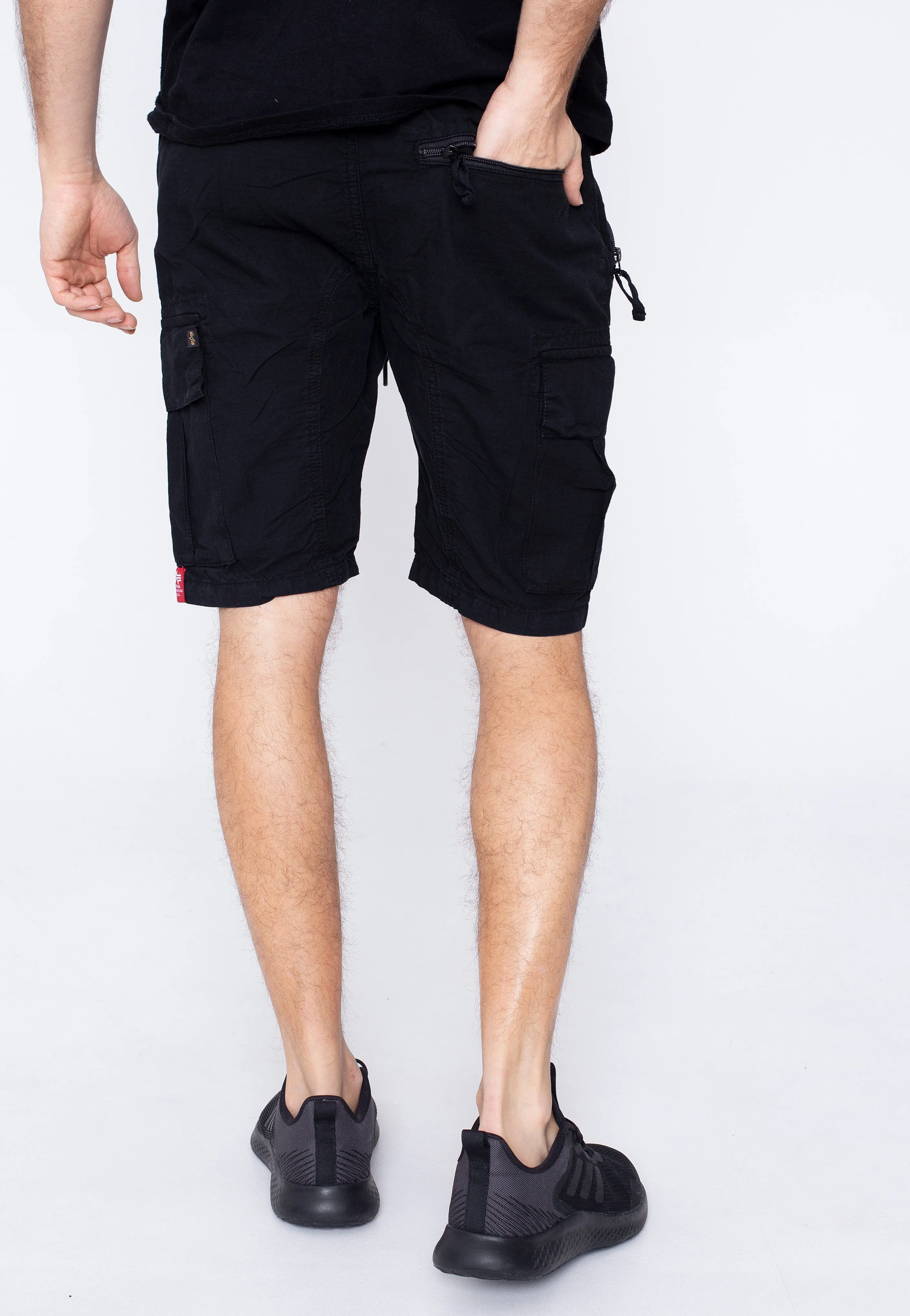 Alpha Industries - Ripstop Jogger Black - Shorts