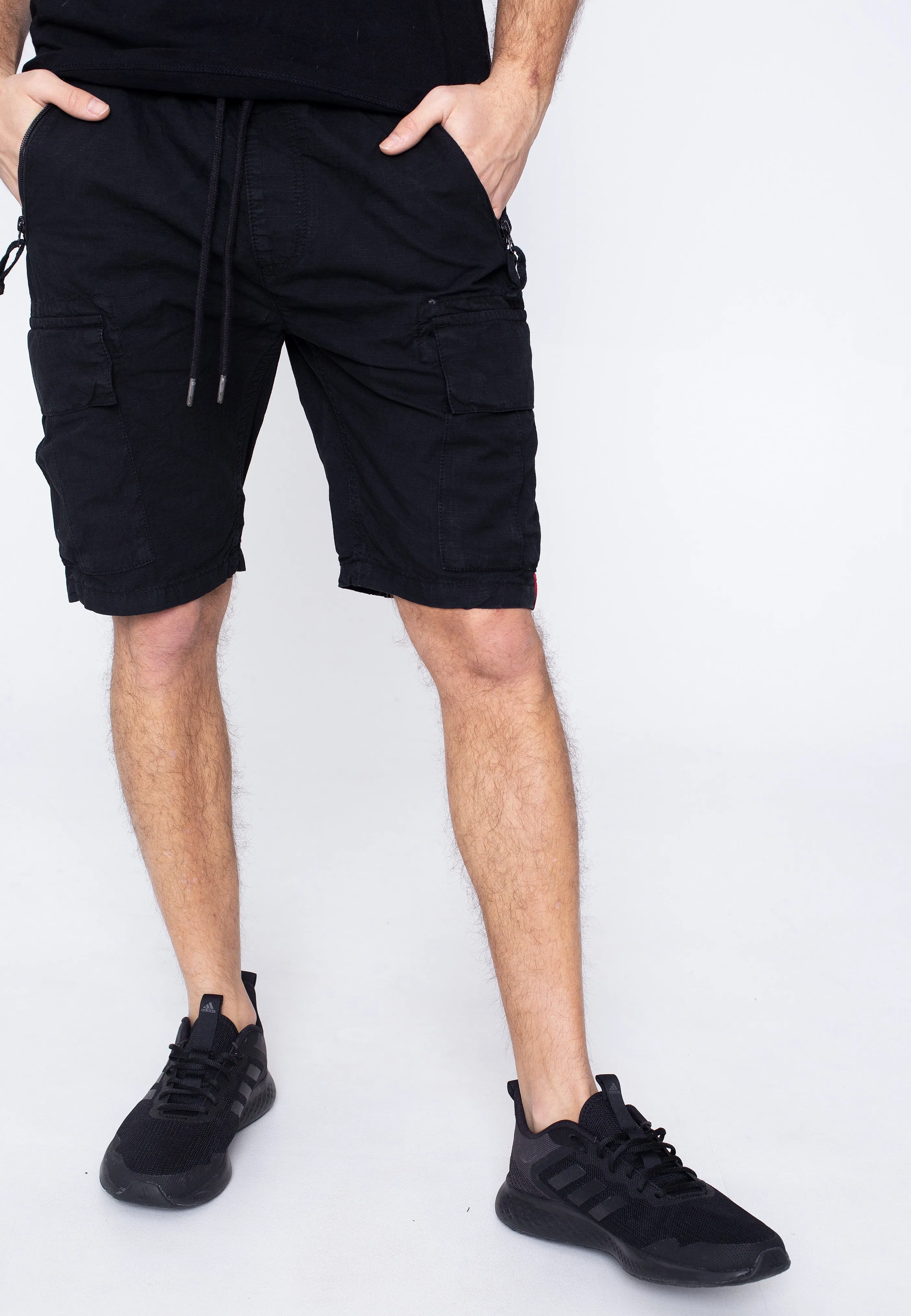 Alpha Industries - Ripstop Jogger Black - Shorts