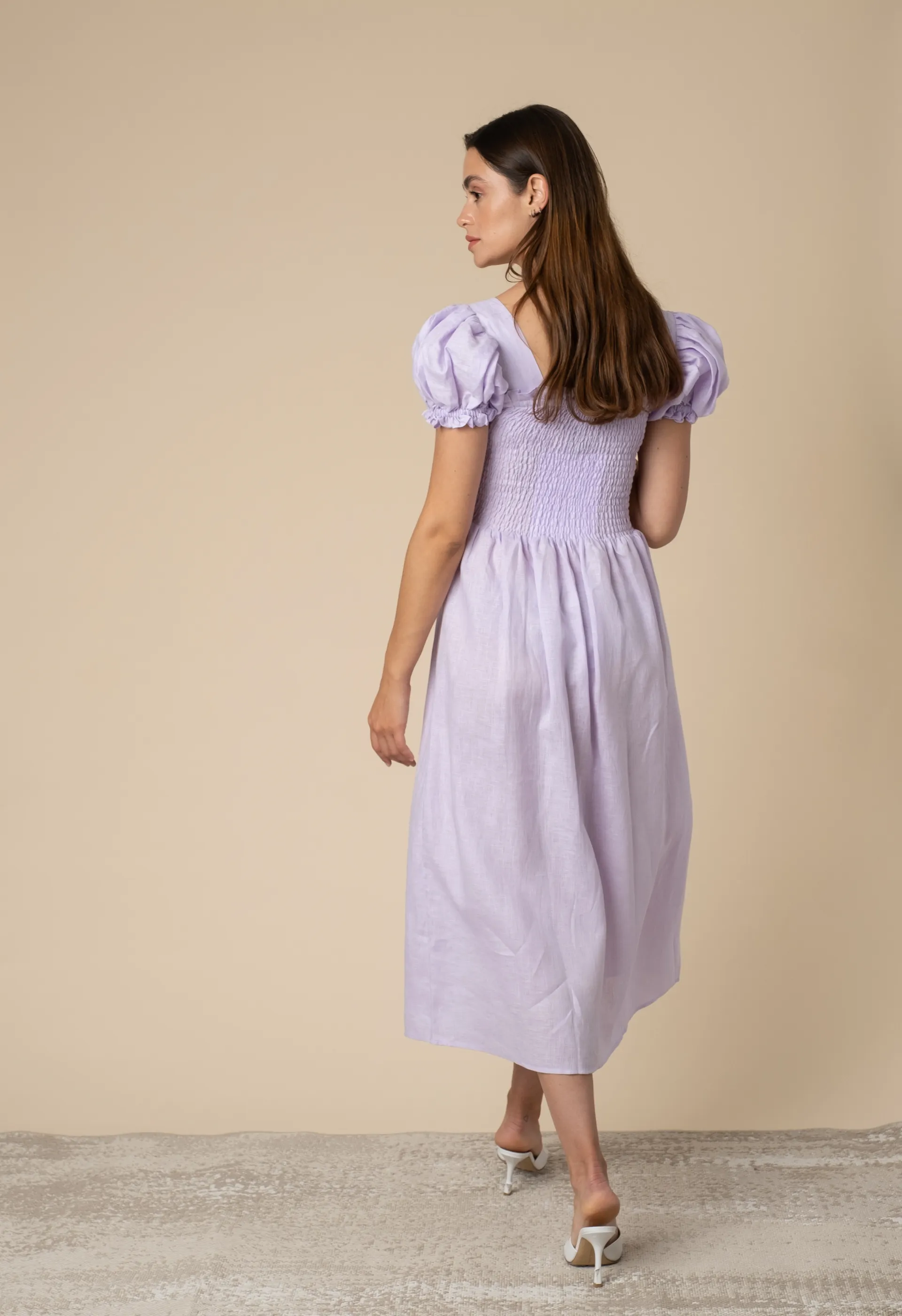 Belle Dress in Lavender