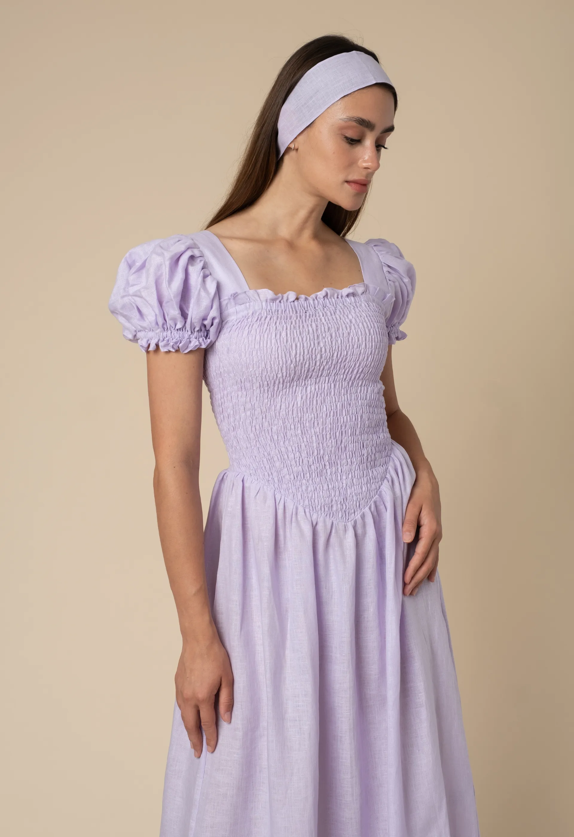 Belle Dress in Lavender