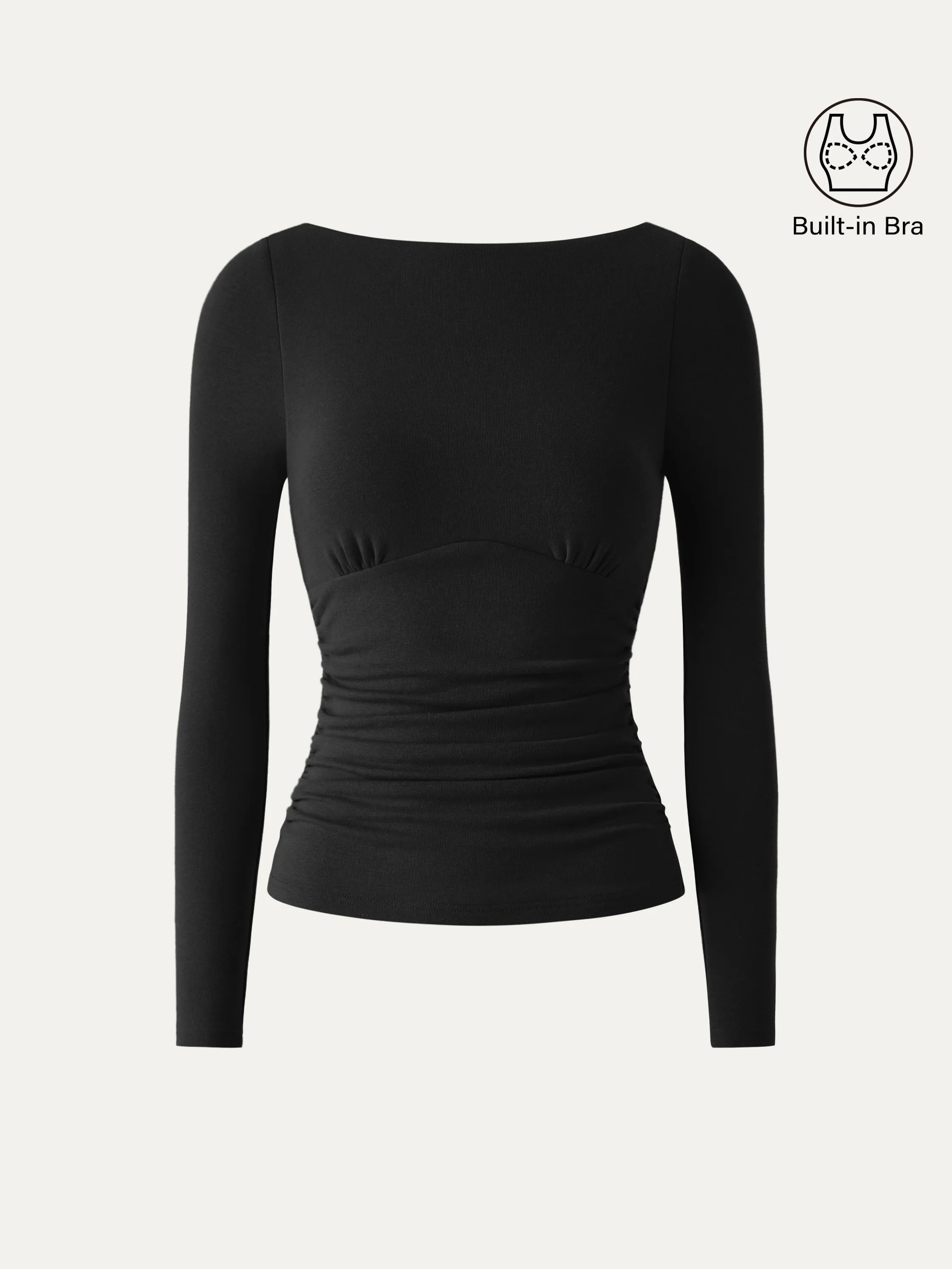 Boatneck Slim Brami Top