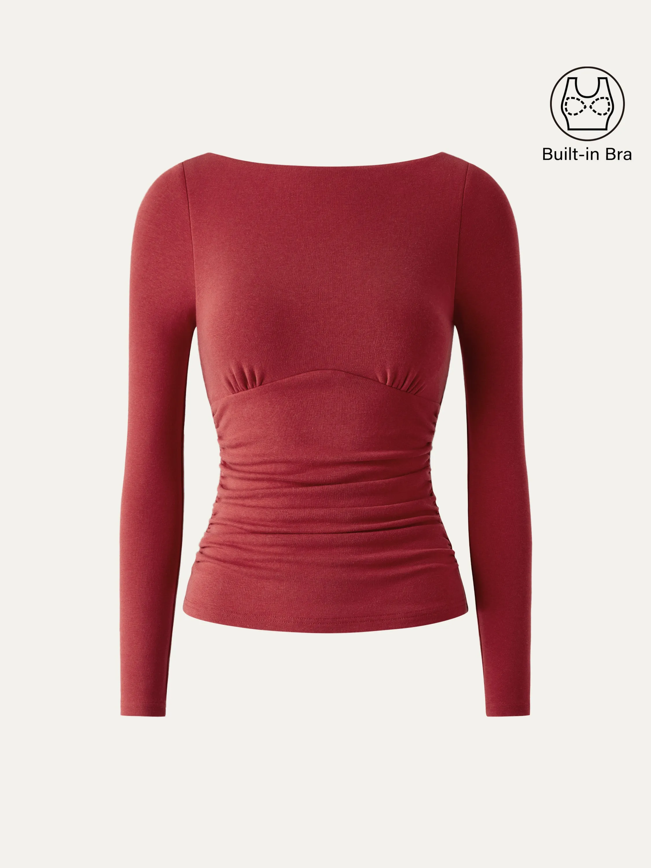 Boatneck Slim Brami Top