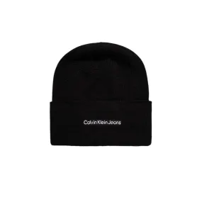 Calvin Klein Jeans Black Cotton Hats & Cap