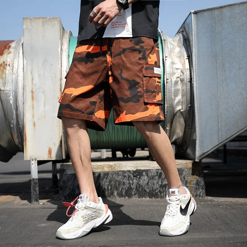 Camouflage Loose Fit Shorts