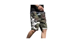 Camouflage Loose Fit Shorts