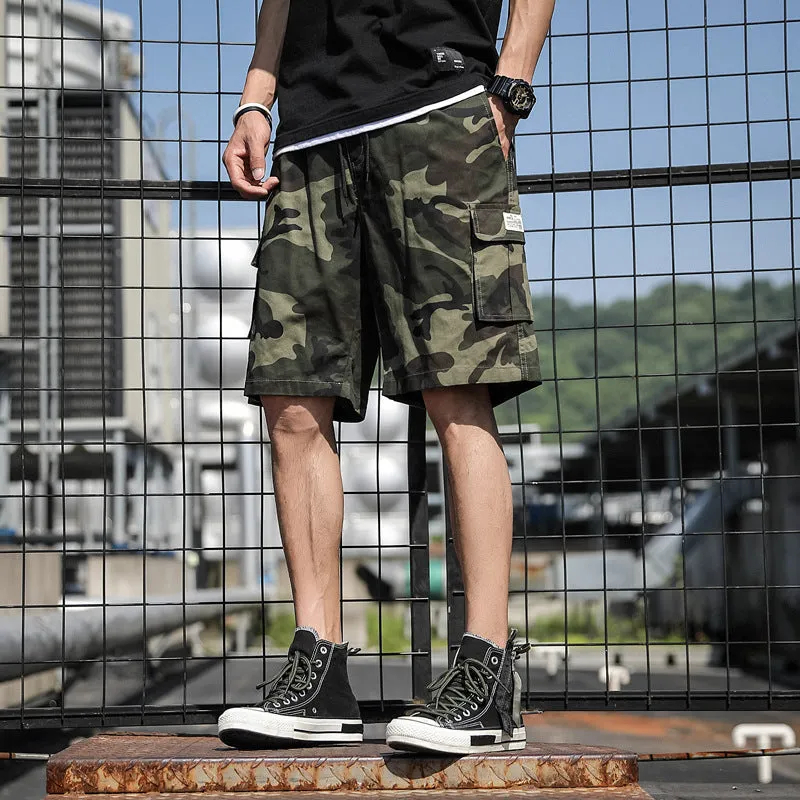 Camouflage Loose Fit Shorts