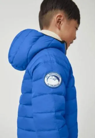 CANADA GOOSE BOBCAT HOODED PBI DOWN JACKET