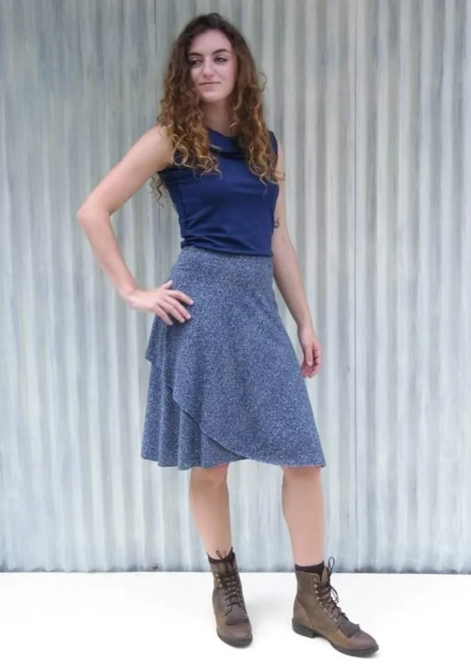 Clove Wrap Skirt (Custom Made)