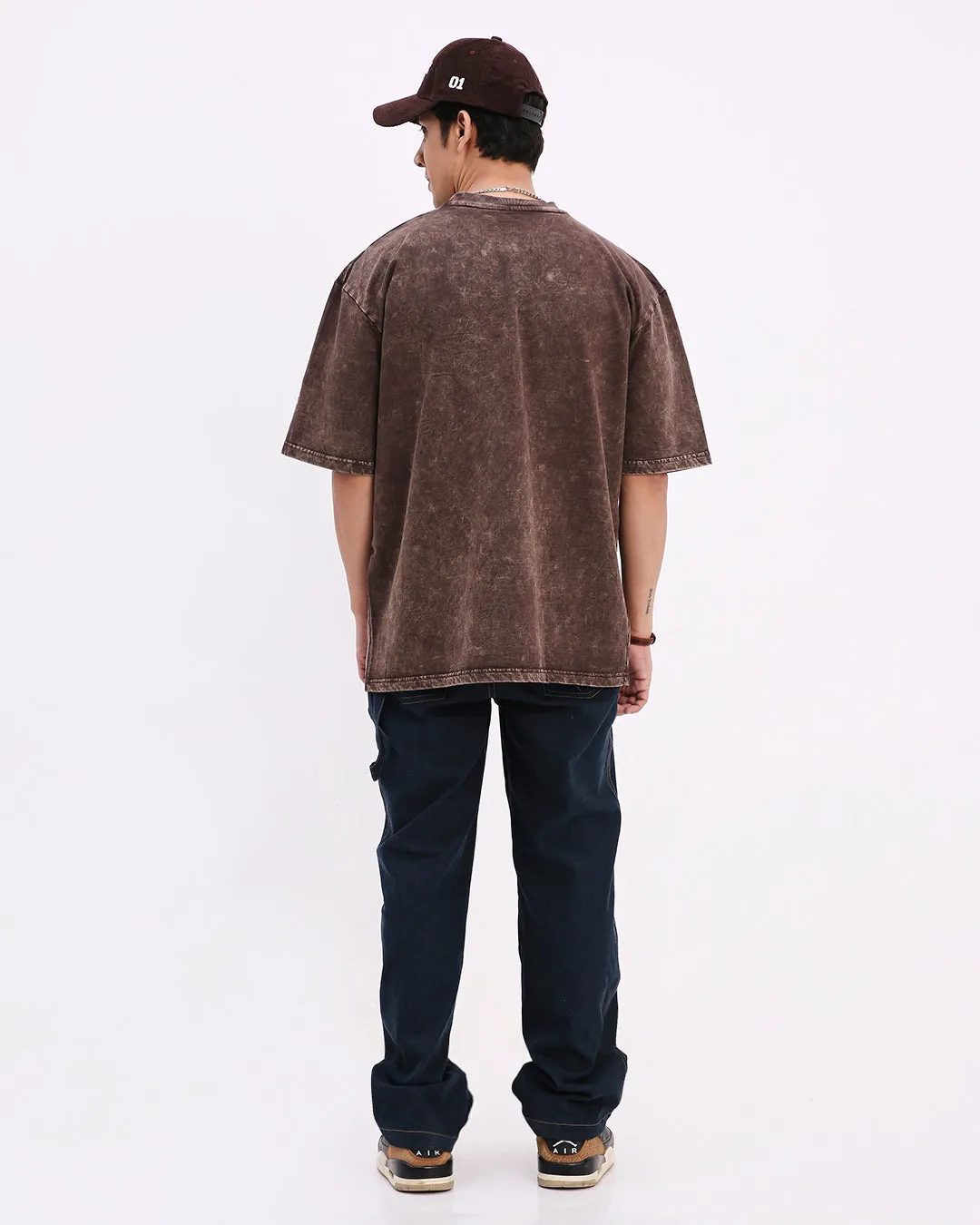 Copper Washed Out Oversized T-shirt