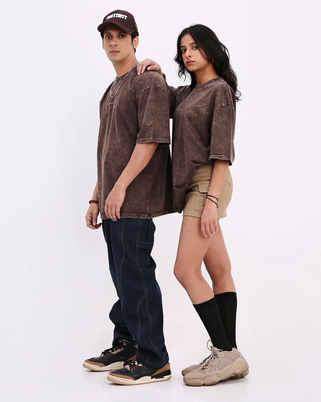 Copper Washed Out Oversized T-shirt