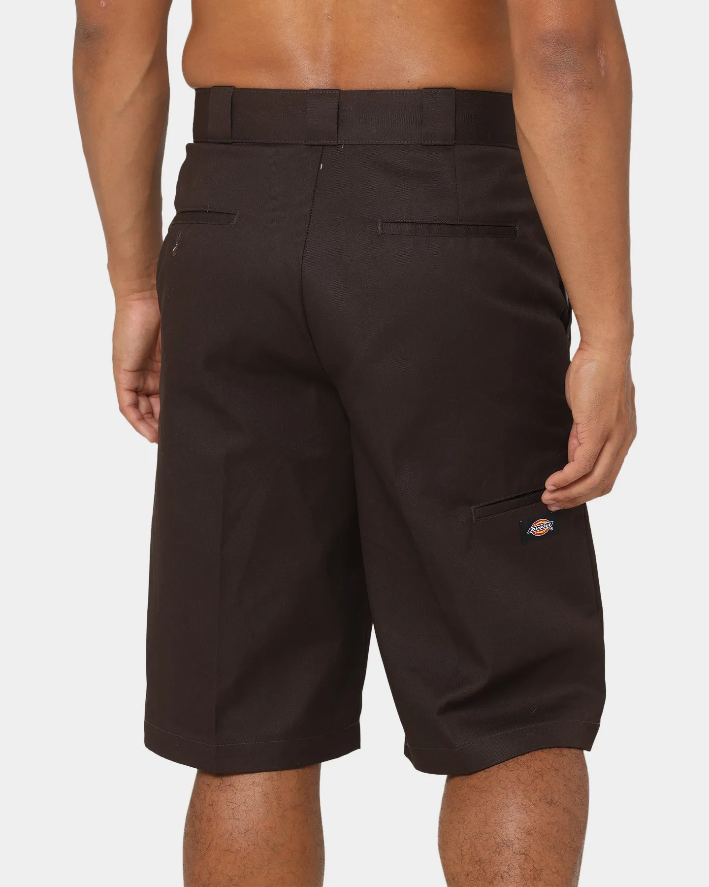 Dickies 13 Inch Loose Fit Work Shorts Dark Brown