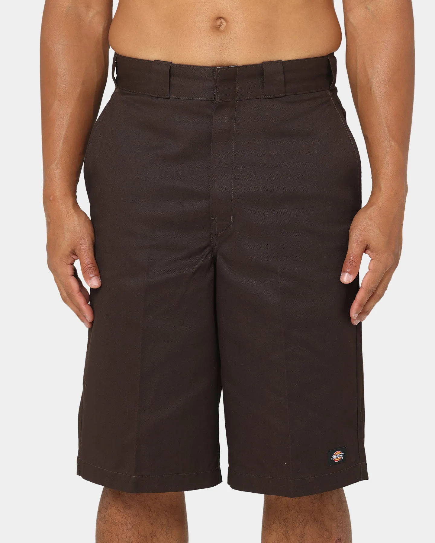 Dickies 13 Inch Loose Fit Work Shorts Dark Brown