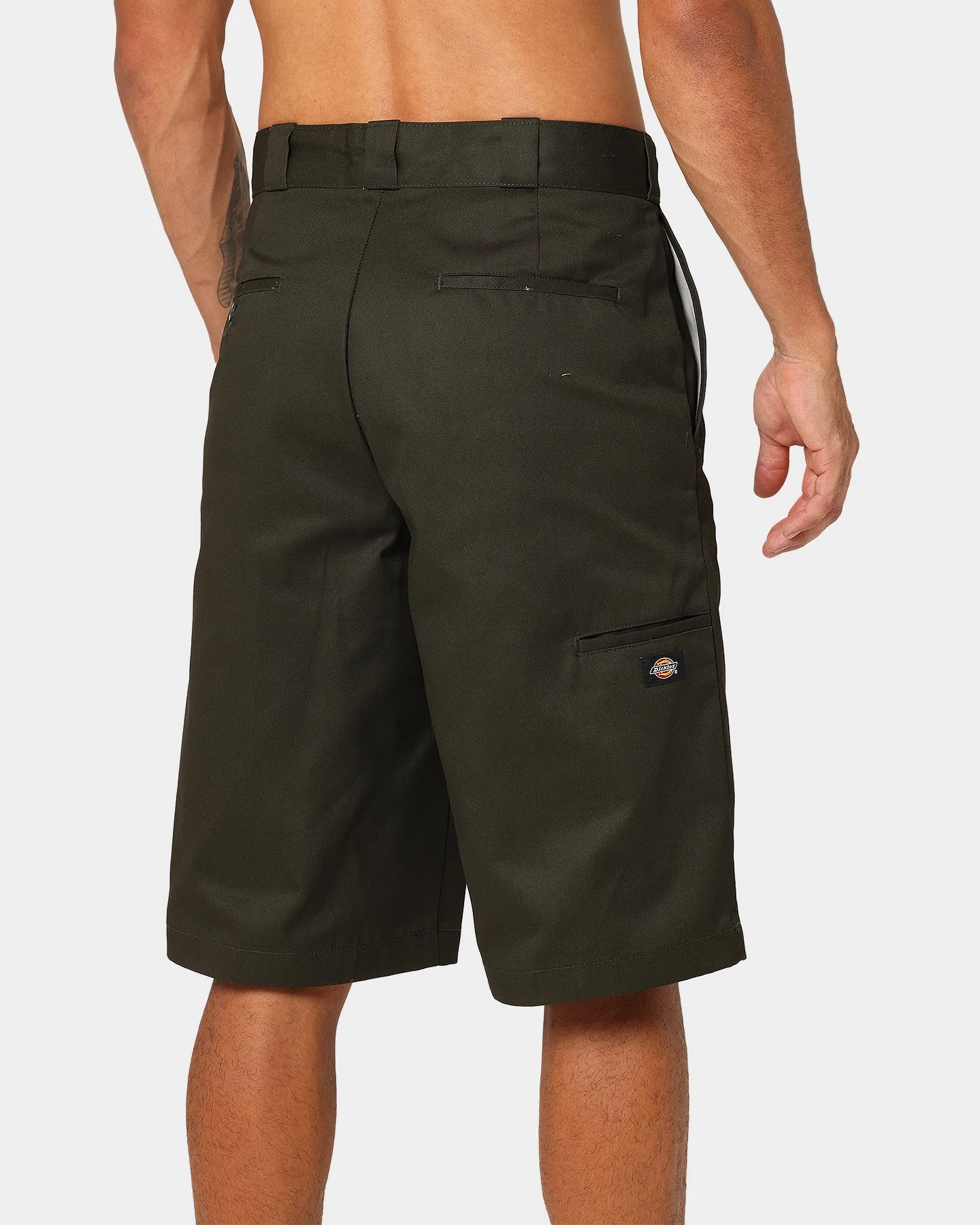 Dickies 13 Inch Loose Fit Work Shorts Olive Green