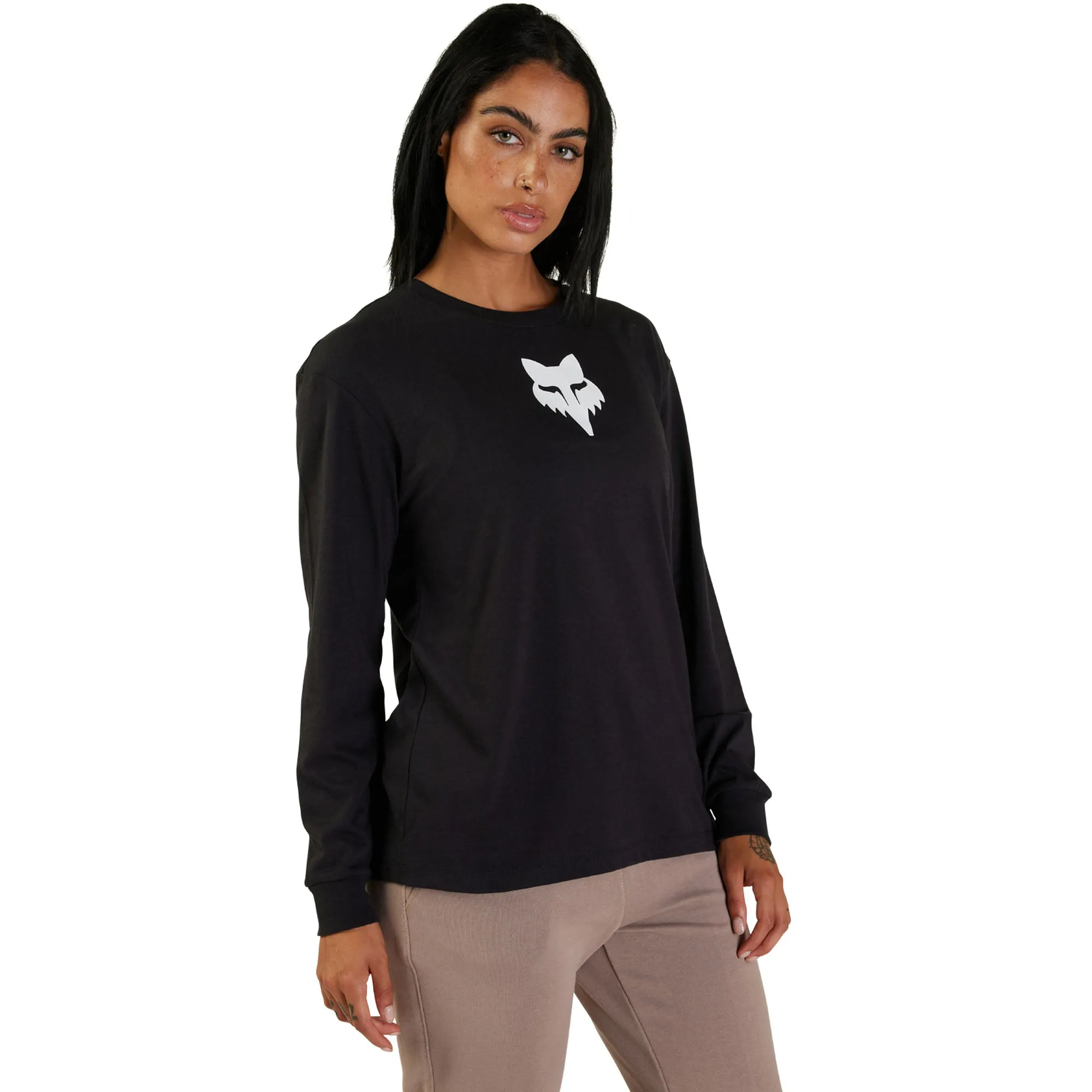 Fox Racing Fox Head Long Sleeve T-Shirt Black