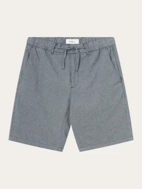 Loose fit pepita checked shorts - Total Eclipse