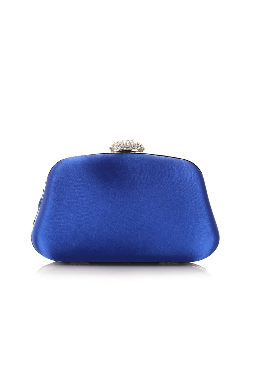 Luxury Royal Blue Pleated Handbag