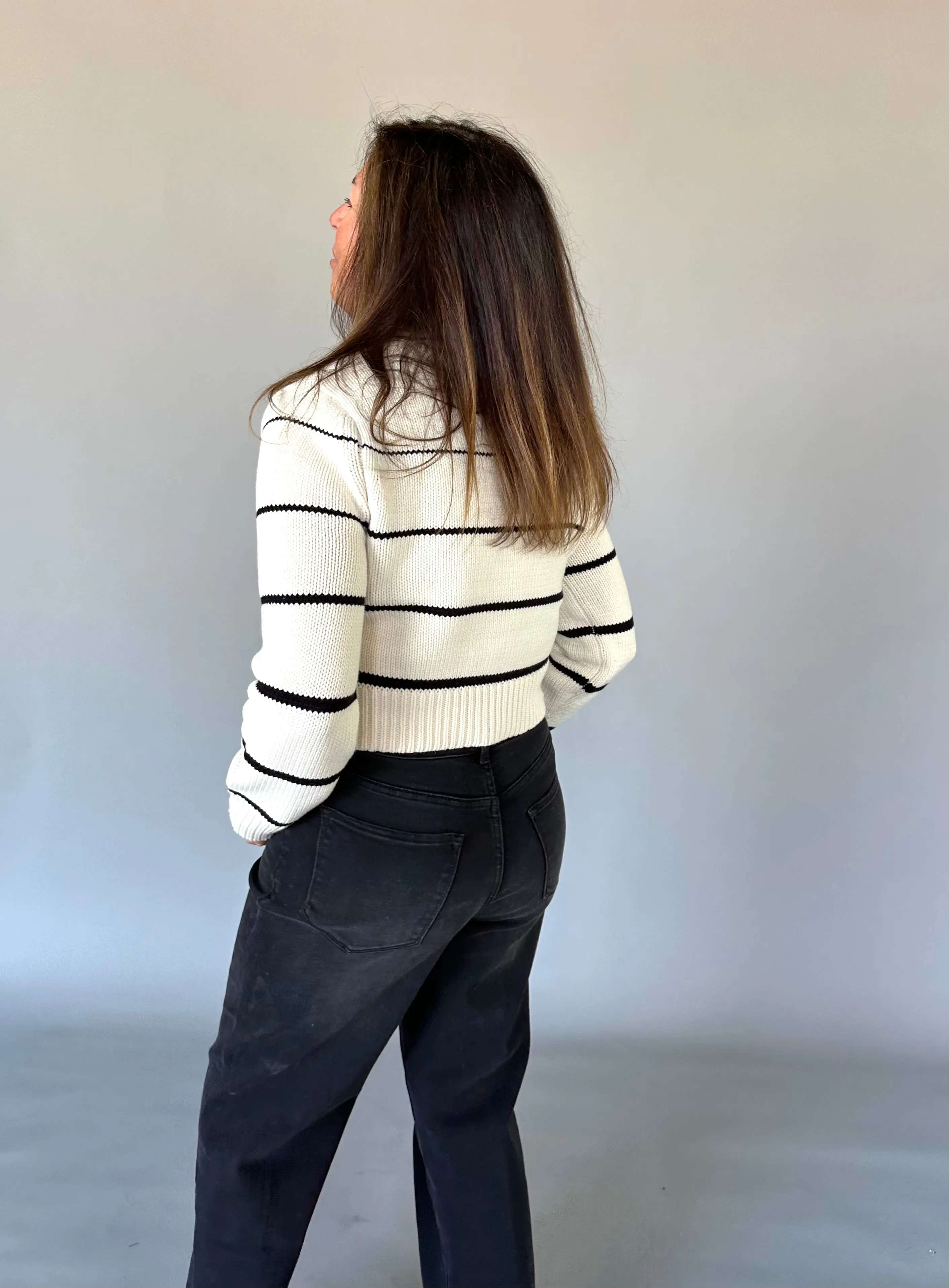 Milan Stripe Sweater