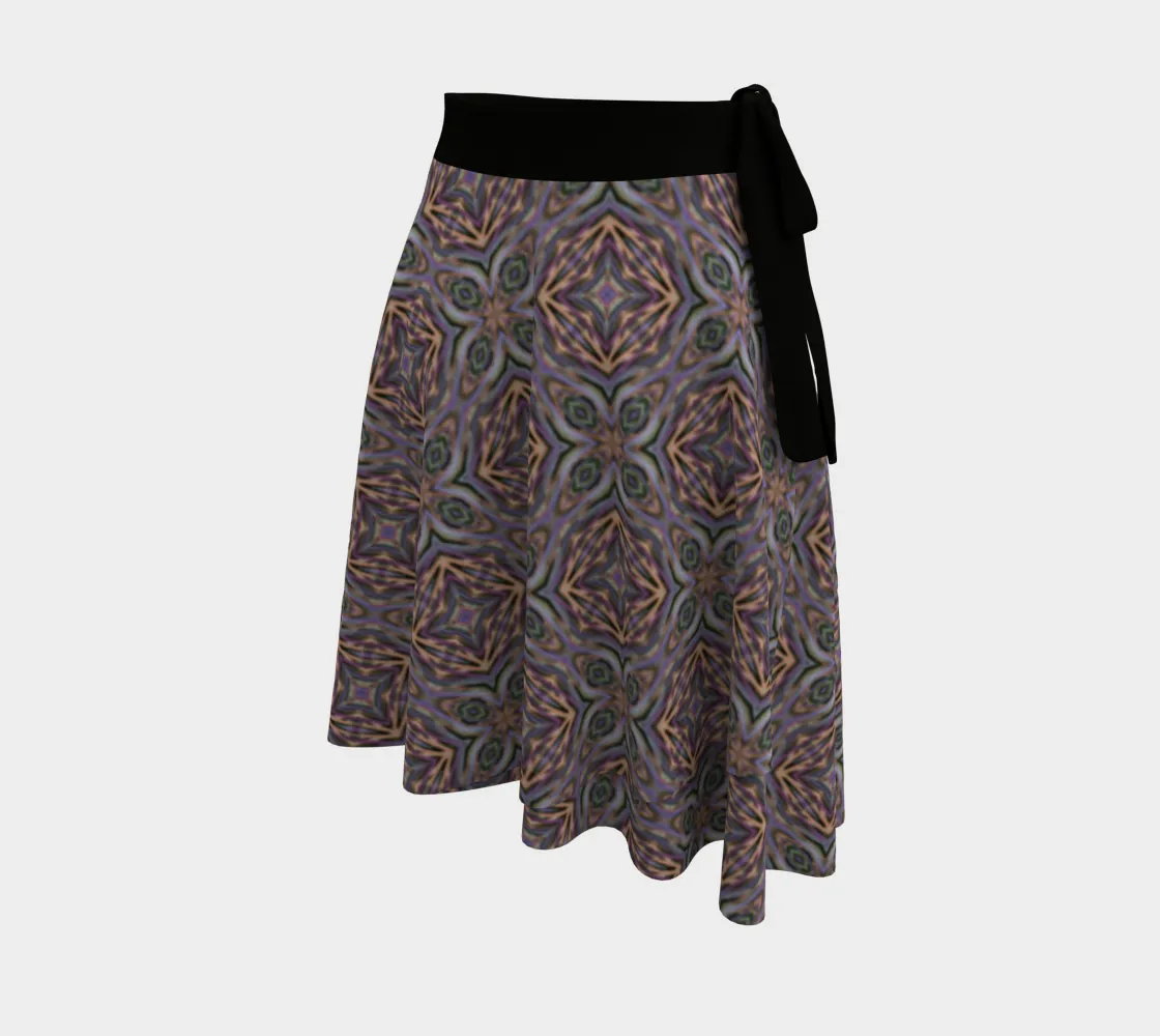 Miscanthus Stripe Wrap Skirt