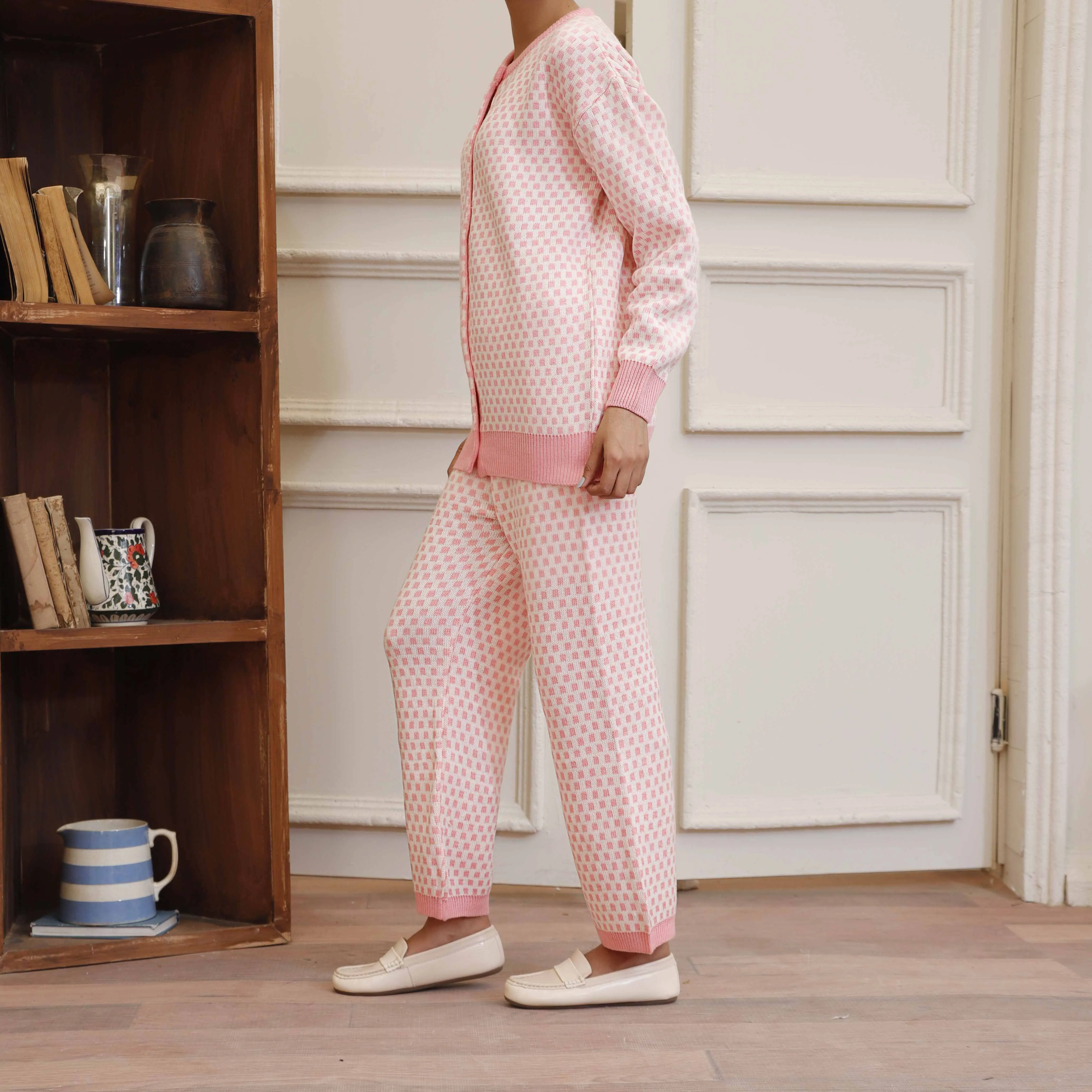 Pink Thread Winter Sweaters Co ord Set PN4602