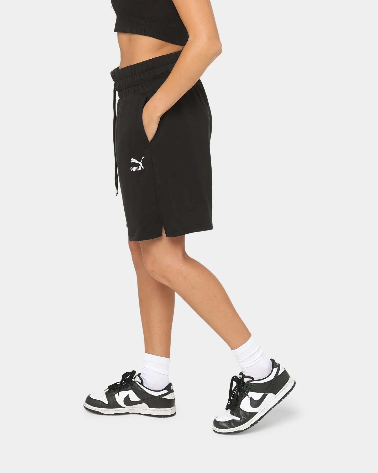 Puma Women's Classics Longline Shorts Black