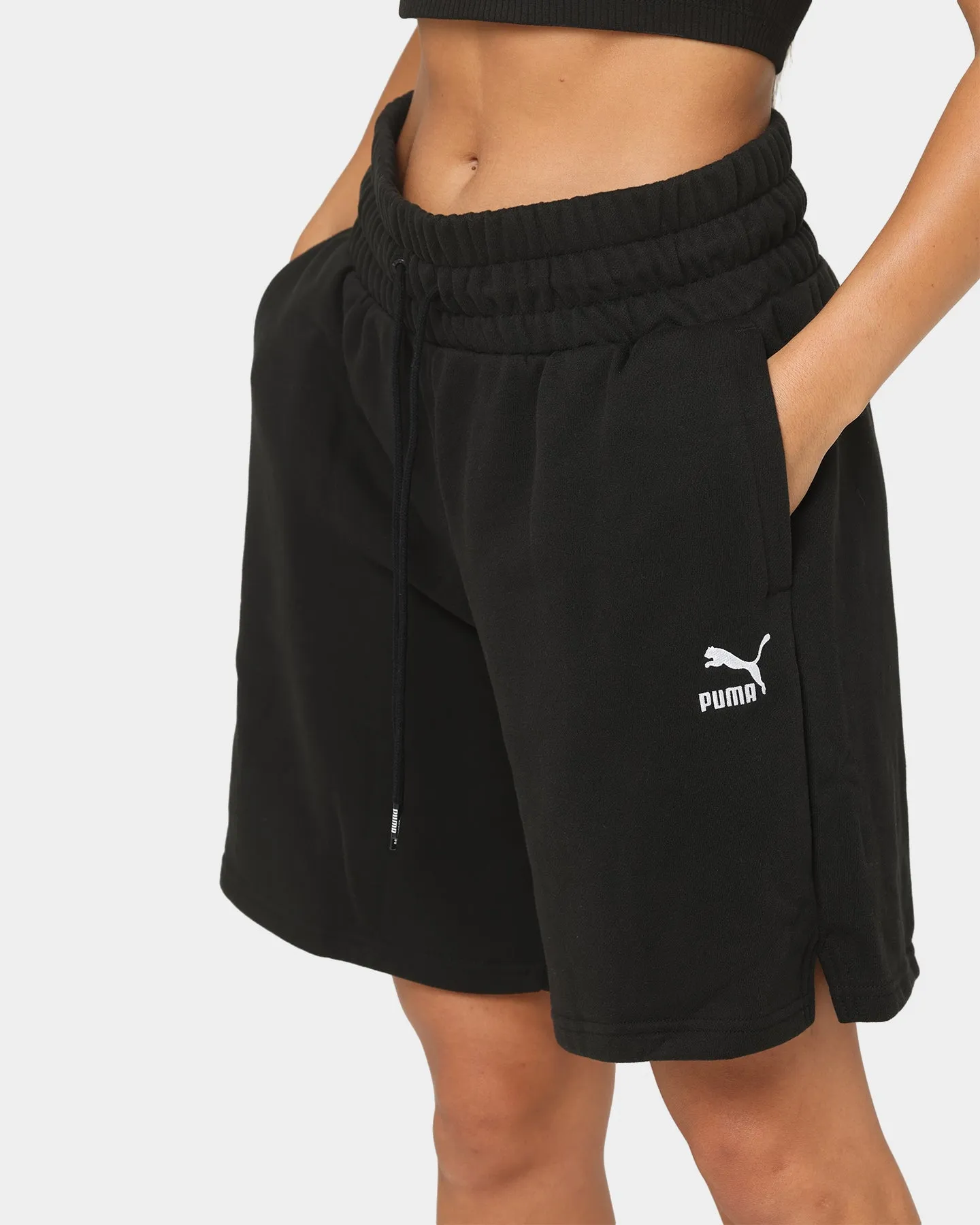 Puma Women's Classics Longline Shorts Black