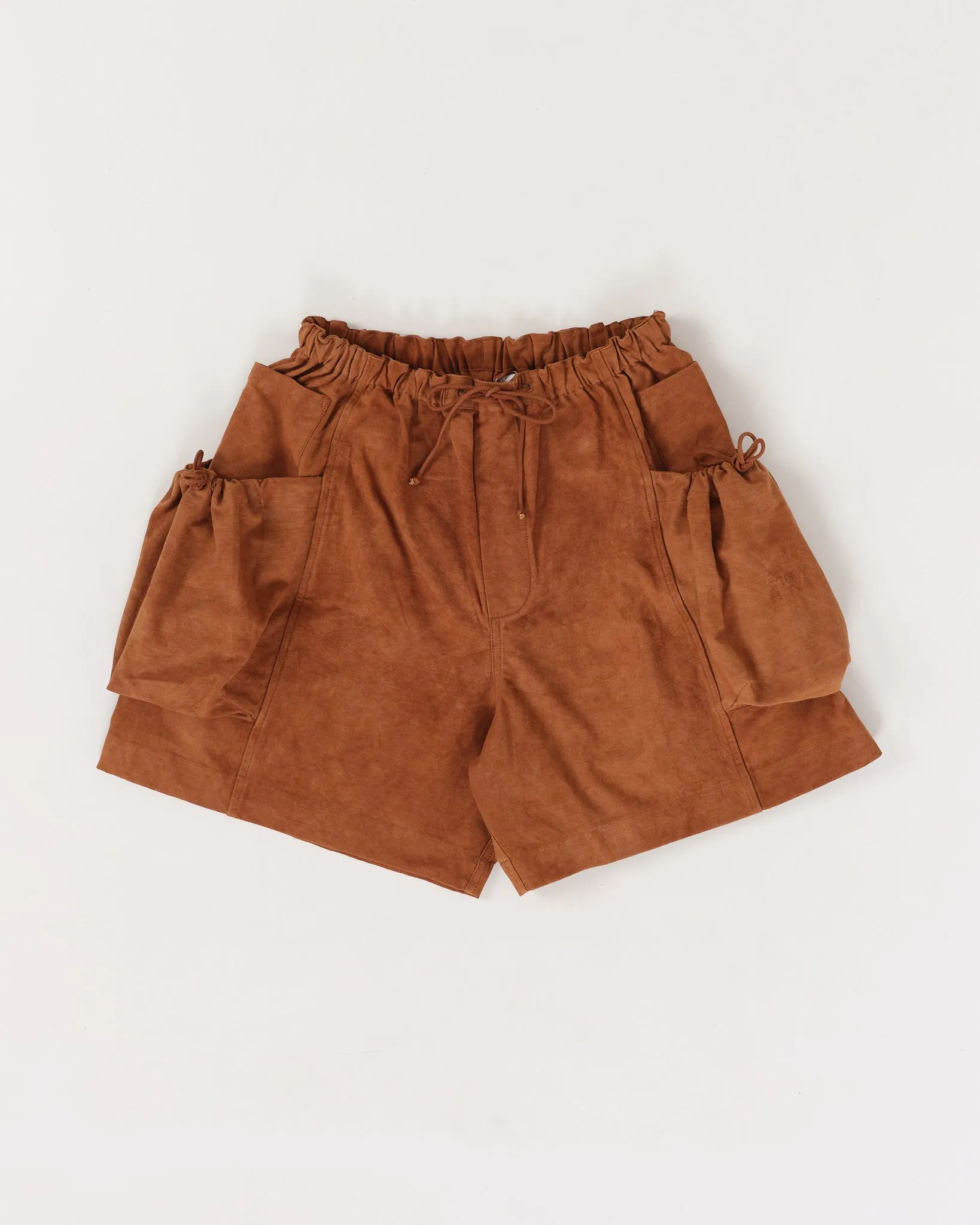 Salt Shorts - Bark Brown Slub