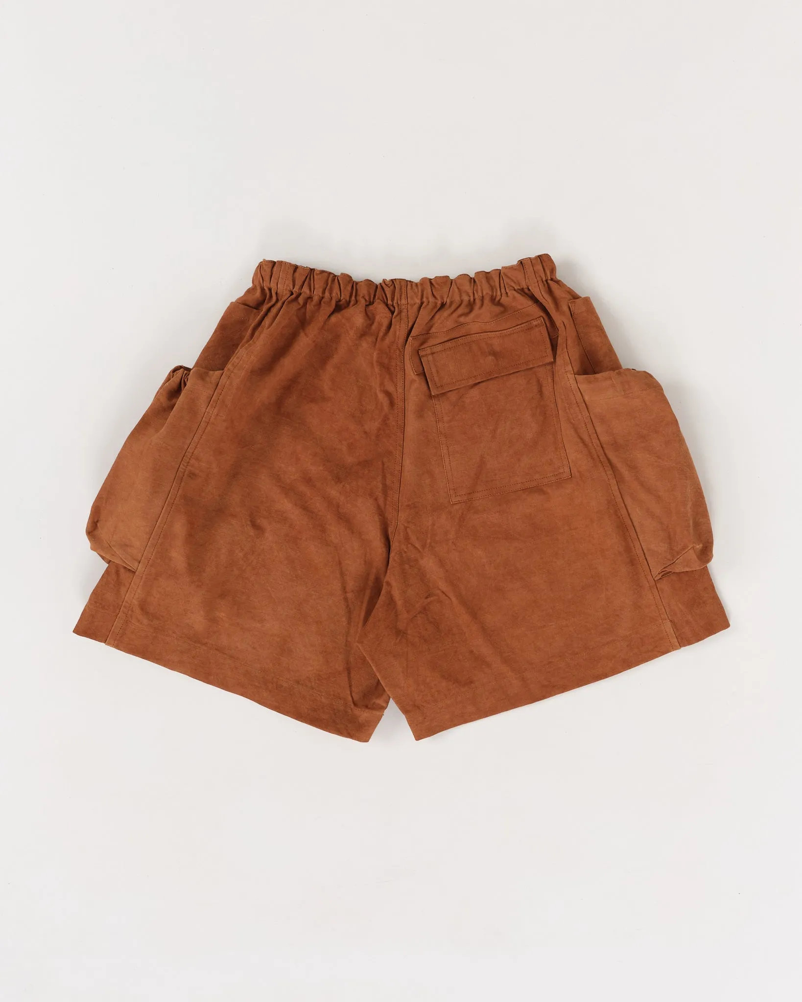 Salt Shorts - Bark Brown Slub