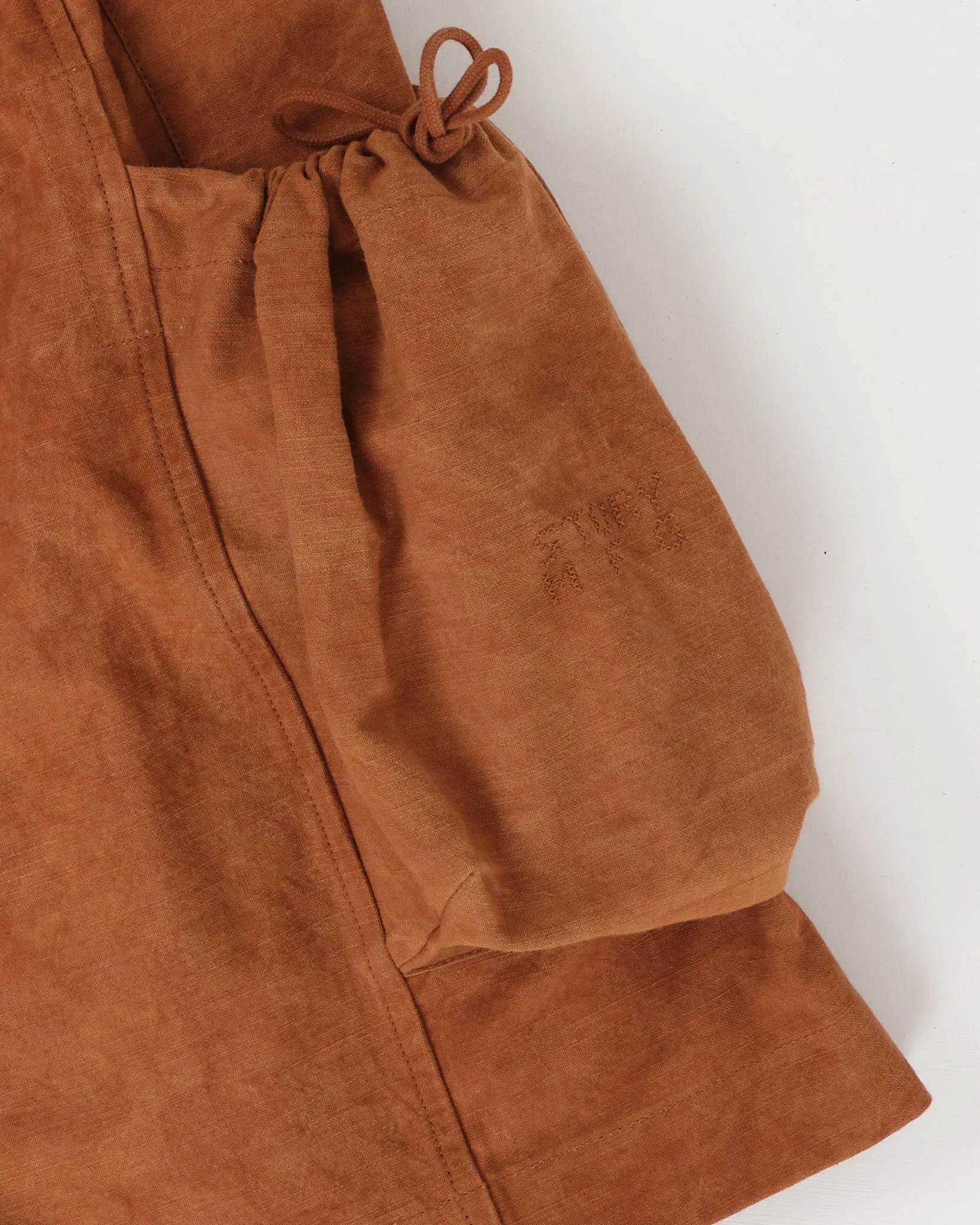 Salt Shorts - Bark Brown Slub