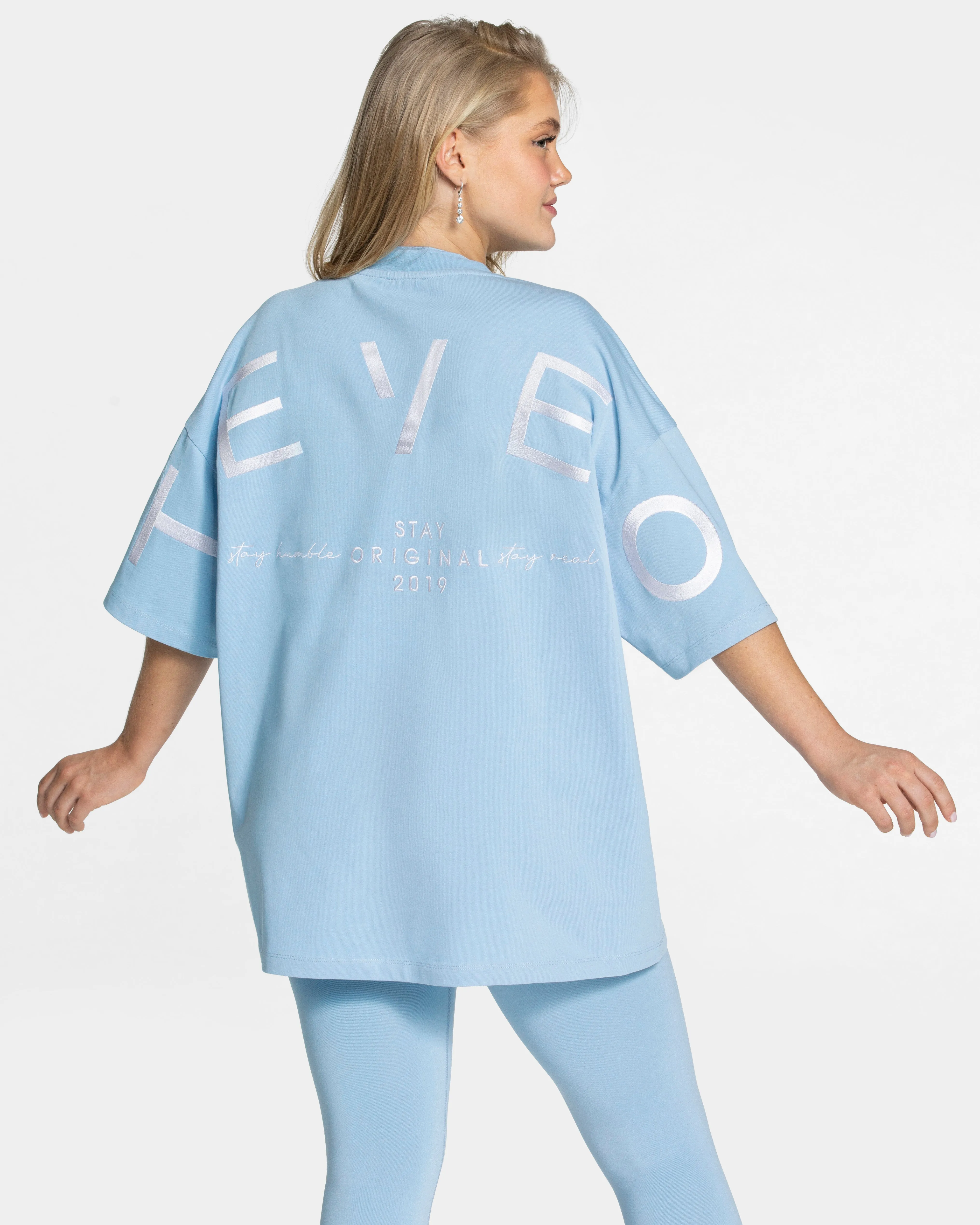 Signature Oversized T-Shirt "Ice Blue"