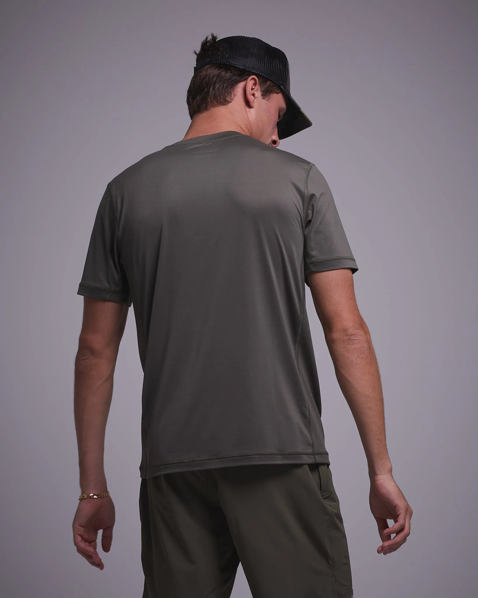 Tenore Graphene Performance Tee - OLIVE