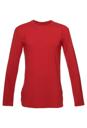 TheG Man Viscose Under Long Tee // red