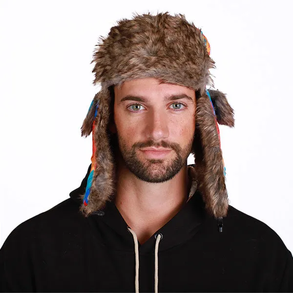 Trapper Hat | Aztec Shield