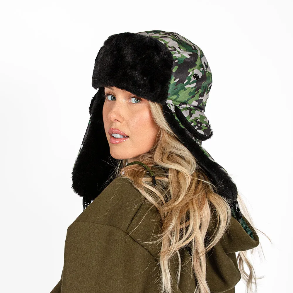 Trapper Hat | Geo Camo Patriot PreOrder