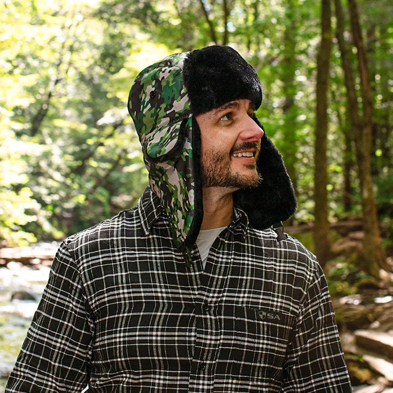 Trapper Hat | Geo Camo Patriot PreOrder