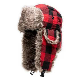 Trapper Hat | Lumberjack Red PreOrder