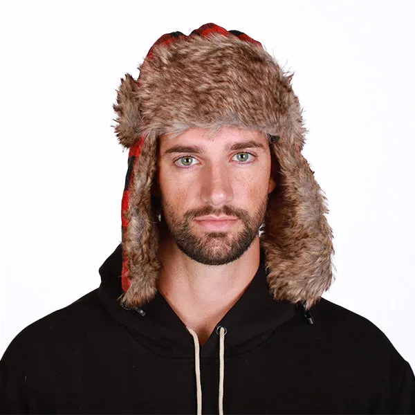 Trapper Hat | Lumberjack Red PreOrder