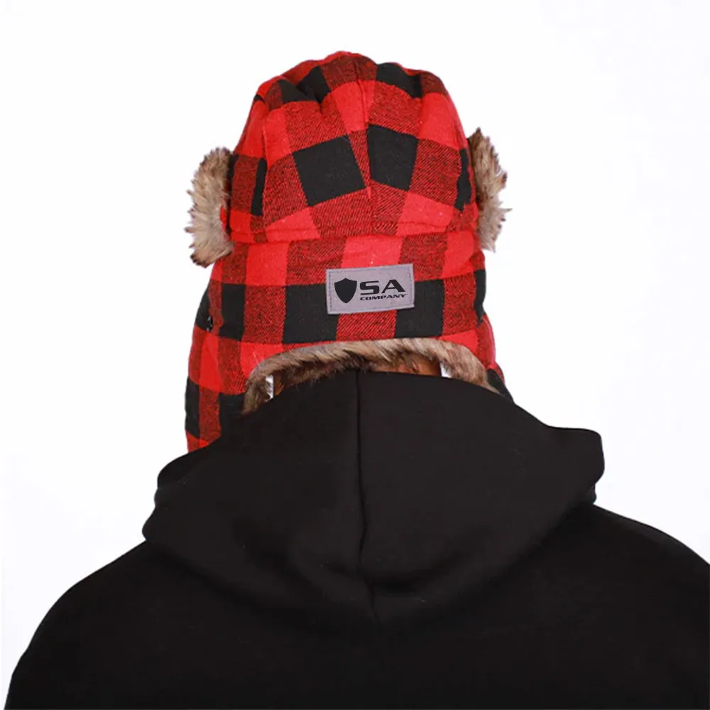 Trapper Hat | Lumberjack Red PreOrder