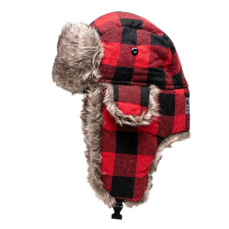 Trapper Hat | Lumberjack Red PreOrder