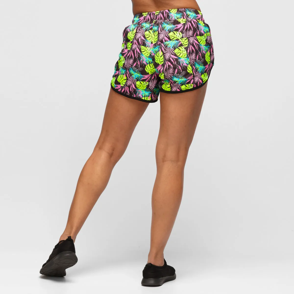 Twilight Palm Loose Fit Workout Shorts