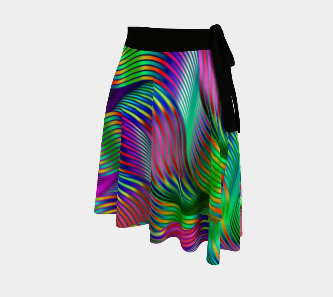 TWISTED WRAP SKIRT | HAKAN HISIM