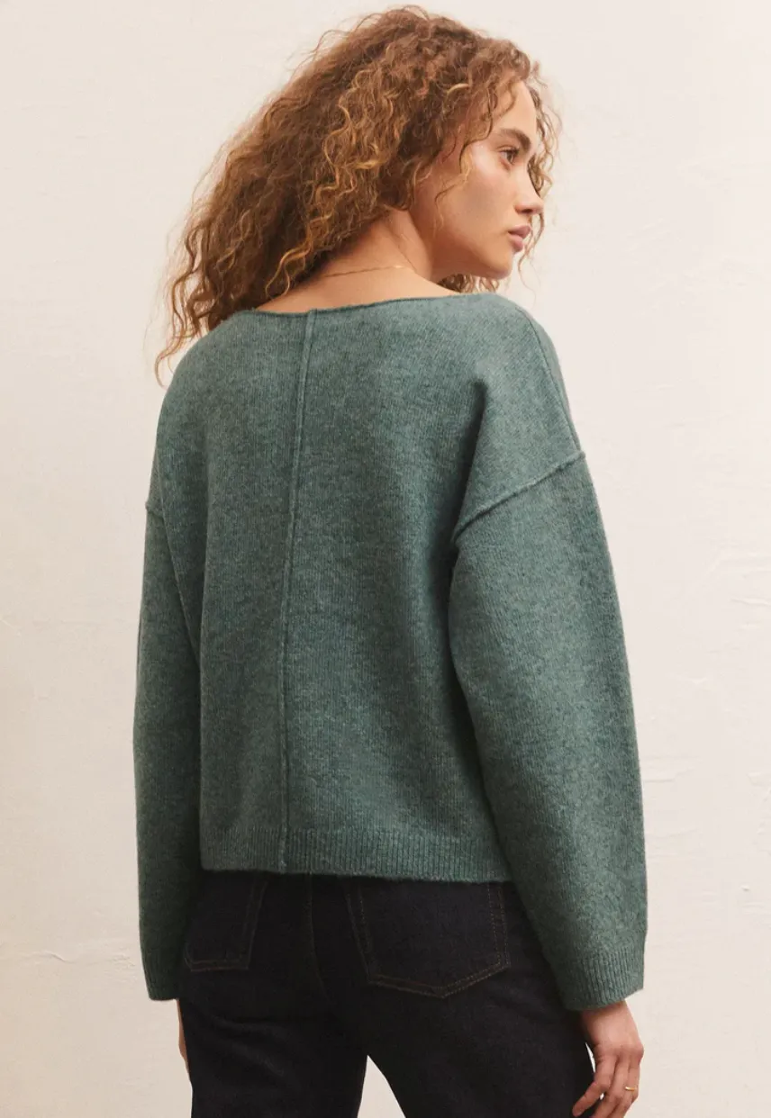 Zsup Everyday Sweater-Green